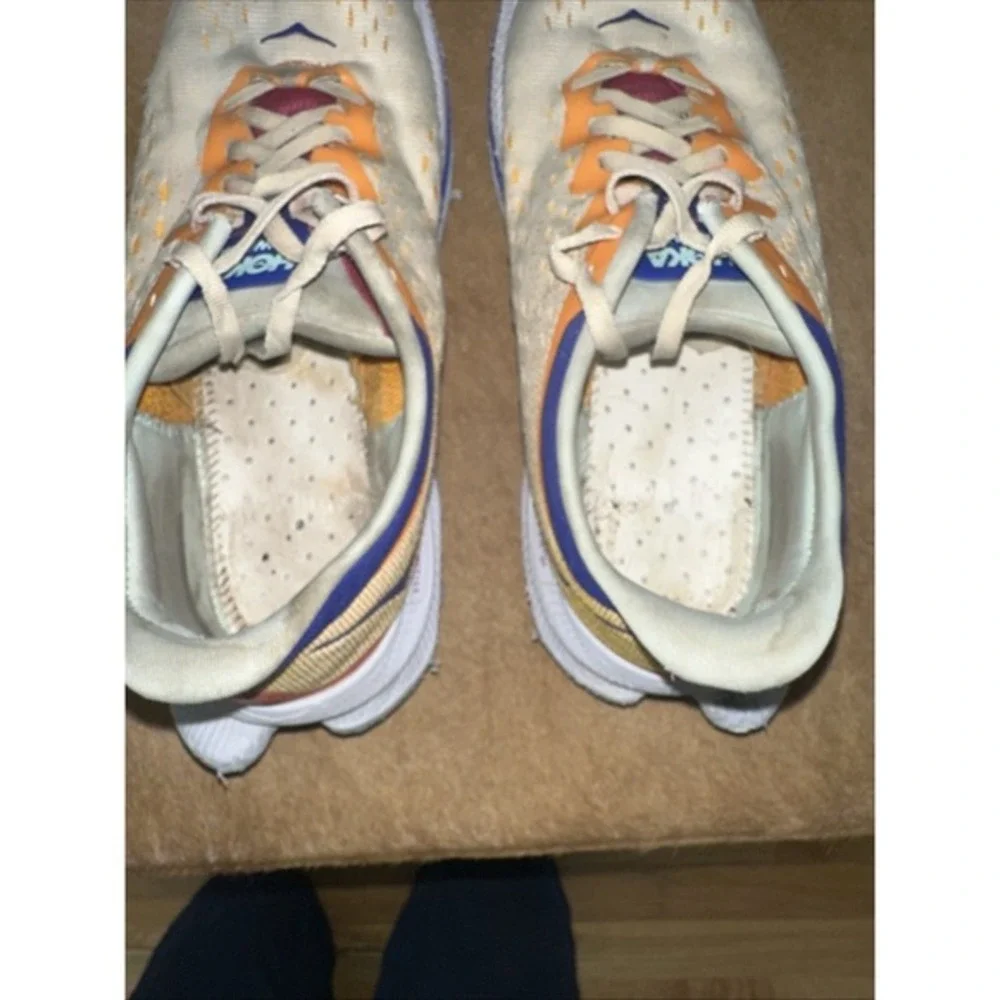 Hoka One One Kawana Beige Running‎ Shoes Sneakers 1123164 SBBN Women - Sz 9.5